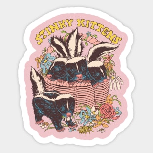 Stinky Kittens Sticker